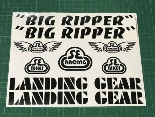 Big ripper bmx stickers - ripper,