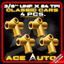 4X Classic Car 3 Way Brass