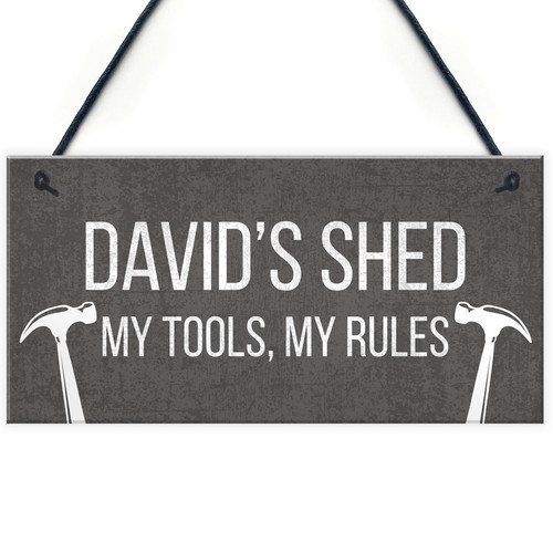 Personalised shed sign - shed,