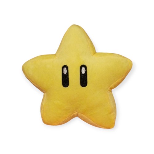 Super star plush - star, mario