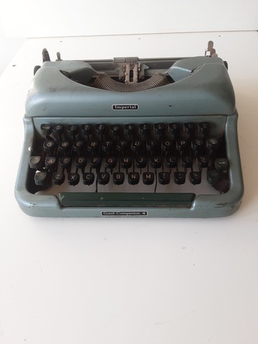 Imperial portable type writer - portable,