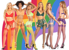 Gio Fully Fashioned Stockings - LTD EDITION COLOURS & HEEL STYLES - from Nylonz