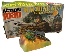 Vintage Action Man Machine Gun