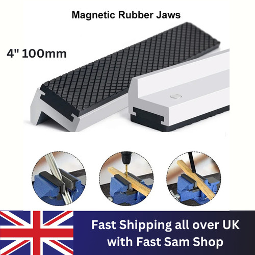 Magnetic vice jaws pair - magnetic,