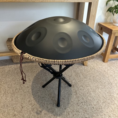Handpan drum minor black - handpan, d