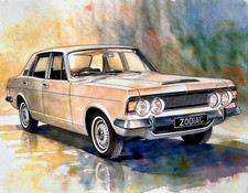 Ford Zodiac Mk4 Art Print -