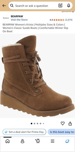 Bearpaw krista 2374w suede - krista,