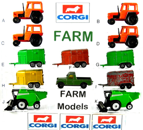 Corgi juniors farm zetor - farm,
