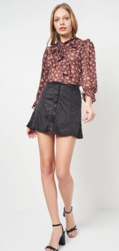 Zara brown floral - zara,