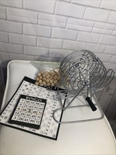 WE Games Deluxe Bingo Game Set- Used- 75 Wood Balls