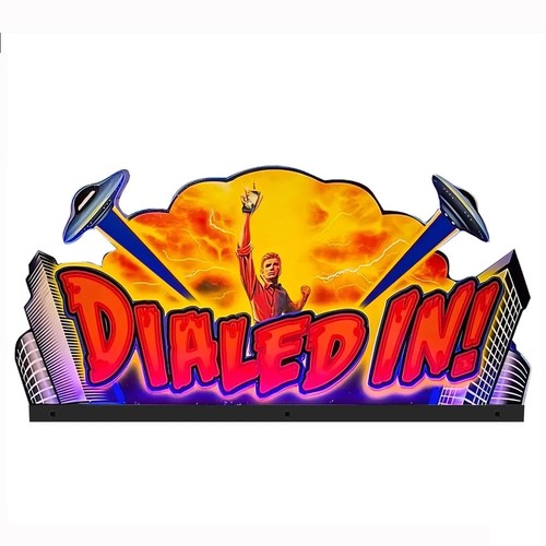 Dialed pinball topper - dialed,
