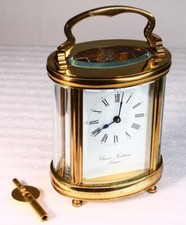 Oval Shaped Brass / Glass