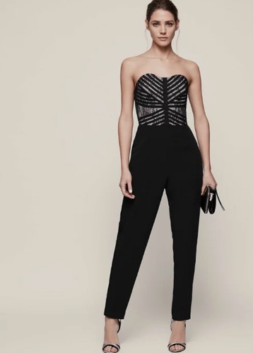 Reiss ciara lace bustier - reiss,