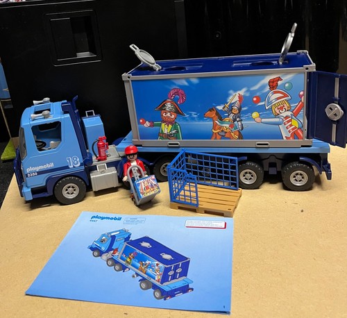 Playmobil 4447 container lorry - playmobil,