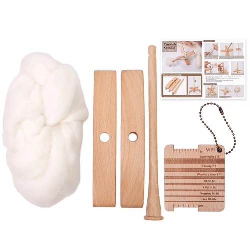 Wooden turkish spindle - wooden,