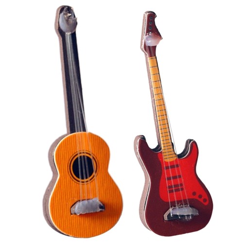 Mini miniature guitar for 6 - mini,