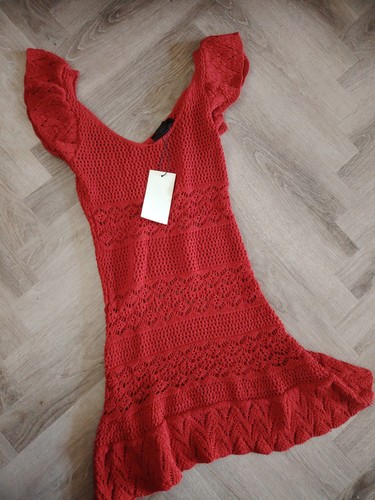 Zara red dress - red, new