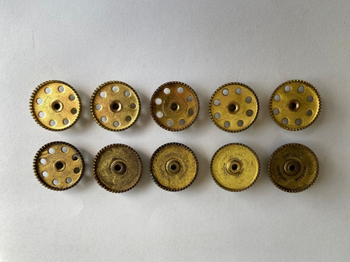 Meccano brass contrate gear - brass,
