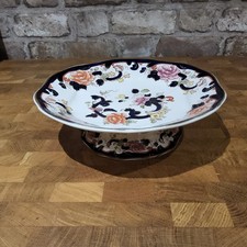 Masons Blue Mandalay footed