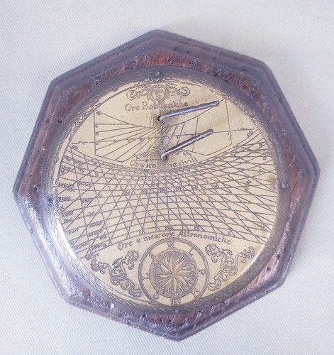 Antique sundial ore babylonian - sundial,