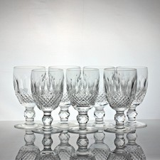 Set of seven Waterford Crystal