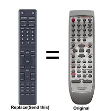 New EUR7702290 Remote Control For Technics SC-DV290 SA-DV290