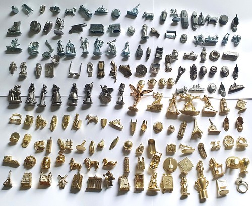 Single metal silver - metal, gold
