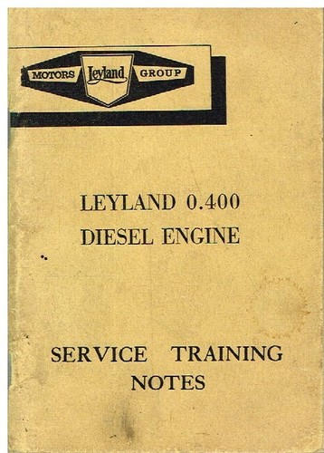 Leyland 400 diesel - leyland, engine