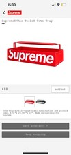 Supreme/Mac-Tools Tote Tray -