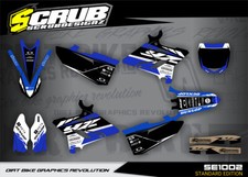Graphics YZ125 YZ250 Yamaha Polisport Rtech RESTYLE 2002 - 2014 Decals SCRUB