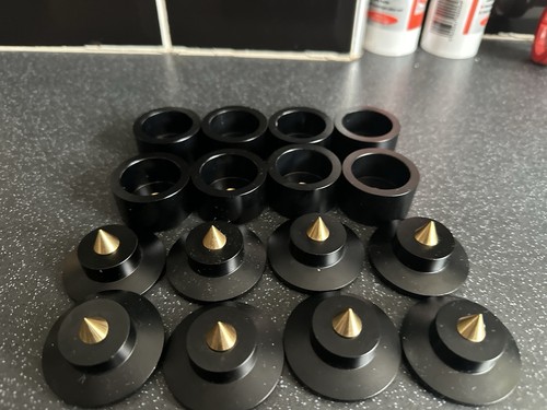 Aluminum alloy 4pcs hifi - 4pcs,