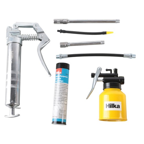 Hilka mini grease gun - hilka, oil