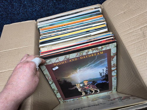 Mixed vinyl lps joblot over - vinyl,