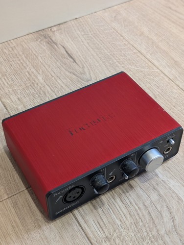 Focusrite scarlett solo - focusrite,