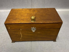 Vintage Wooden Sewing Box +