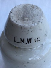 L.N.W. Railway ceramic