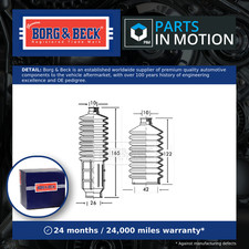 Steering Rack Boot fits SKODA PICK UP 6U 1.3 1.6 1.9D 97 to 01 Gaiter Bellow B&B