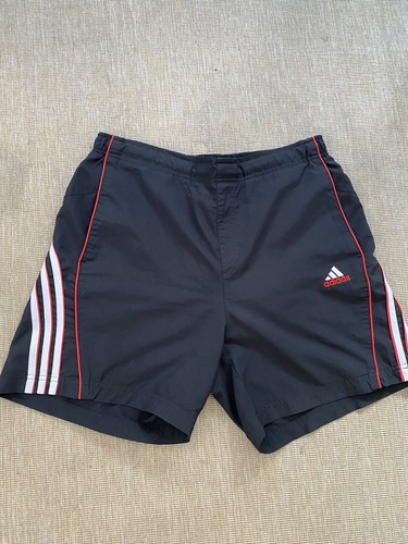 Adidas vintage black shorts