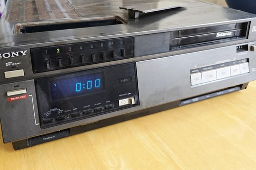 Sony betamax video - sony, cassette