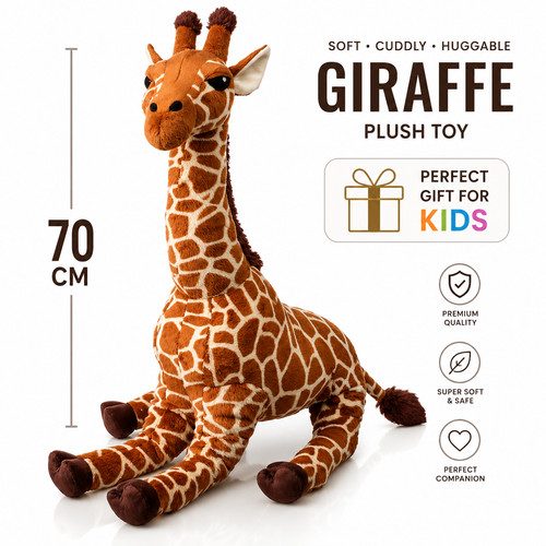 Soft toy giraffe - soft, plush