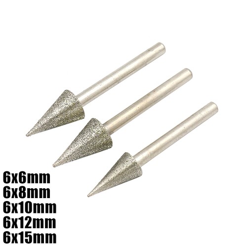 15mm cone diamond burr - cone, drill