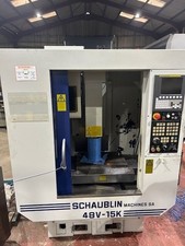 SCHAUBLIN 48-V-15K VERTICAL MACHINING CENTRE / CNC MILLING