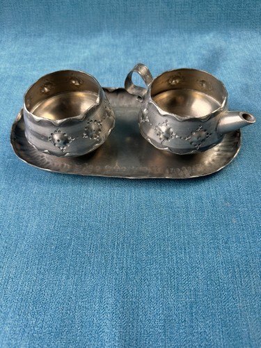 Vintage pewter handmade - pewter,