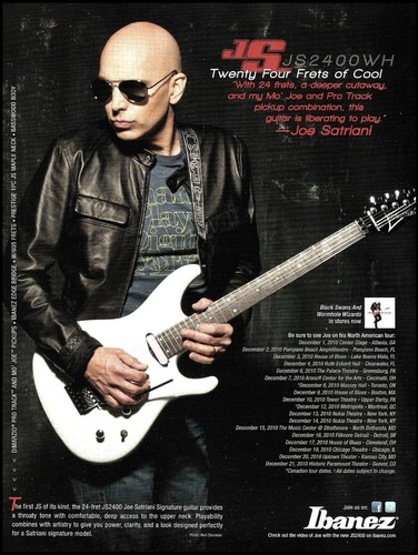 Joe satriani signature ibanez - joe,