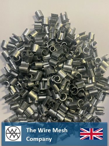 Wire mesh clips - mesh, (large)
