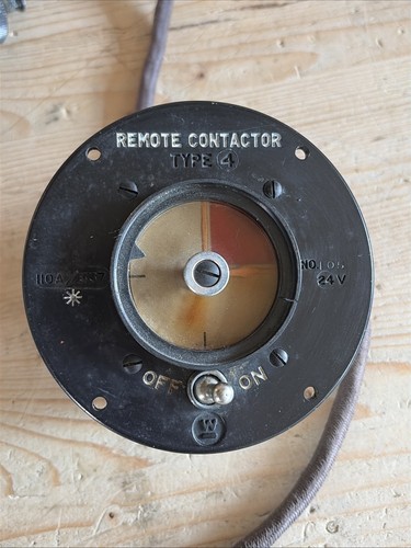 Ww2 raf remote contactor type - raf,