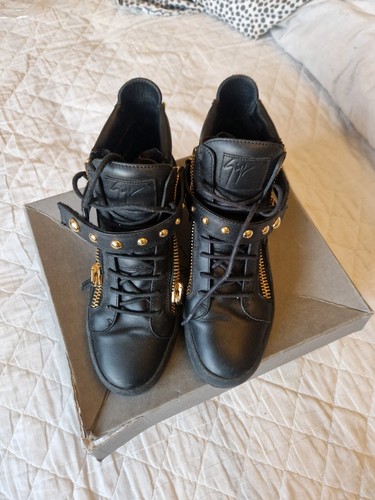 Giuseppe zanotti black gold - black,
