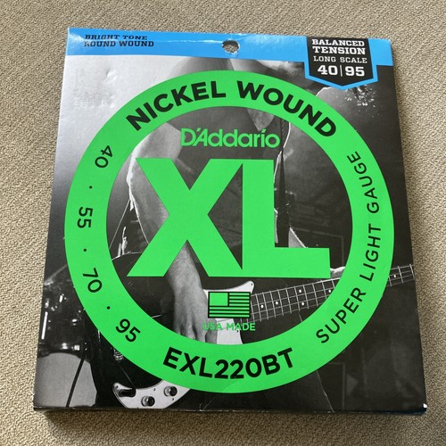 Bass guitar strings - bass, d'addario