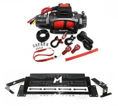 Discreet winch mount m12 5 - winch,