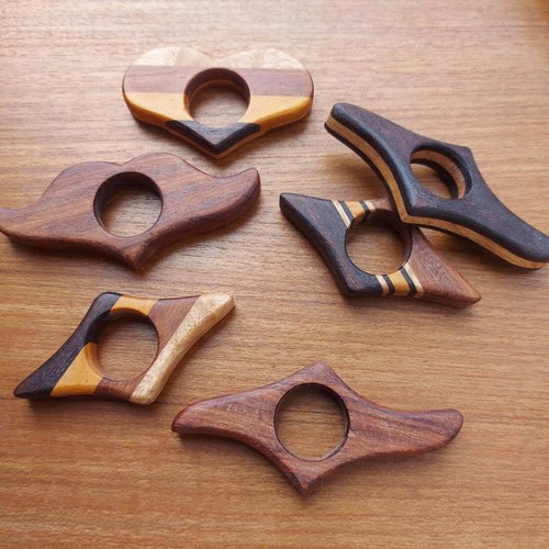 Handmade wooden book page - wooden,